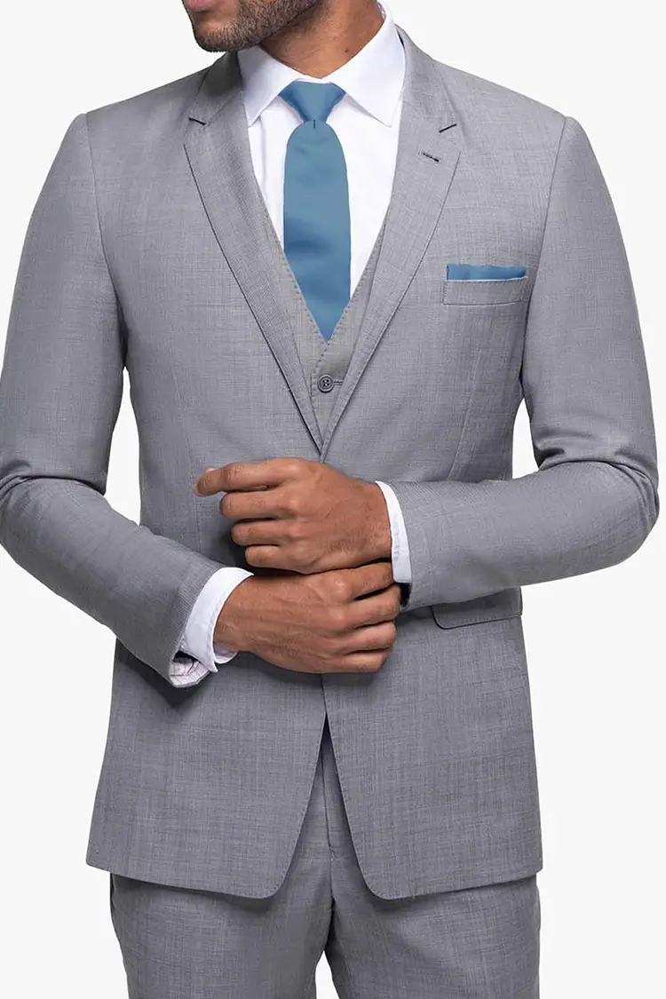 Gray Bespoke Suit